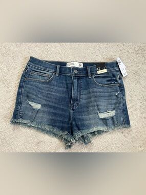 Abercrombie and Fitch High Rise Denim Shorts 2”